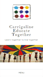 Mobile Screenshot of carrigalineeducatetogether.ie